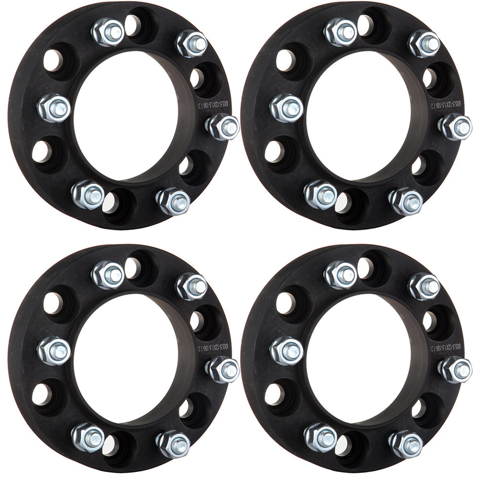 4Pcs 1.25 inch 6x5.5 6 Lug Wheel Spacers For 10-19 Lexus GX460 96-20 Toyota 4Runner