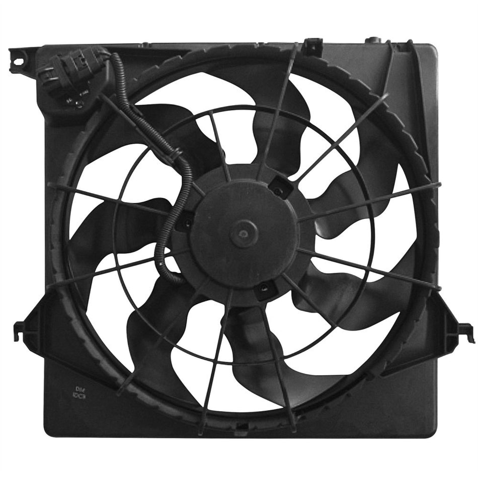 Electric Radiator Fan Assembly Fits 2014 2015 2016-2018 Hyundai Santa Fe Sport