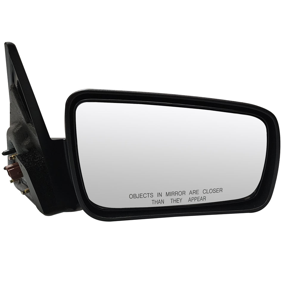 Power Side View Mirror Passenger RH Textured Black For 2005-2009 Ford Mustang