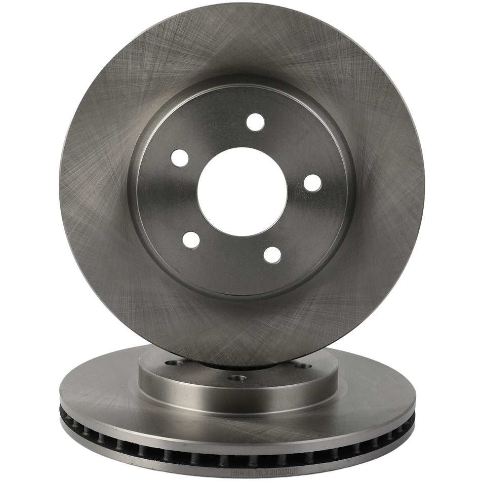 Front Brake Rotors For 2009-2012 Ford Escape Mazda Tribute Mercury Mariner