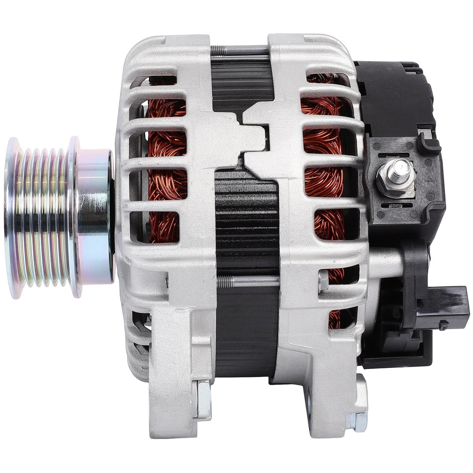 210A Alternator For Volvo S60 2015-2021,Volvo S90 2017-2021 6-Groove Pulley