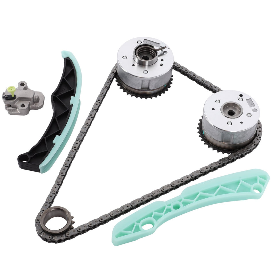 Timing Chain Kit Pair VVT Gear for Hyundai Accent For KIA RIO FORTE5 OPTIMA 1.6L