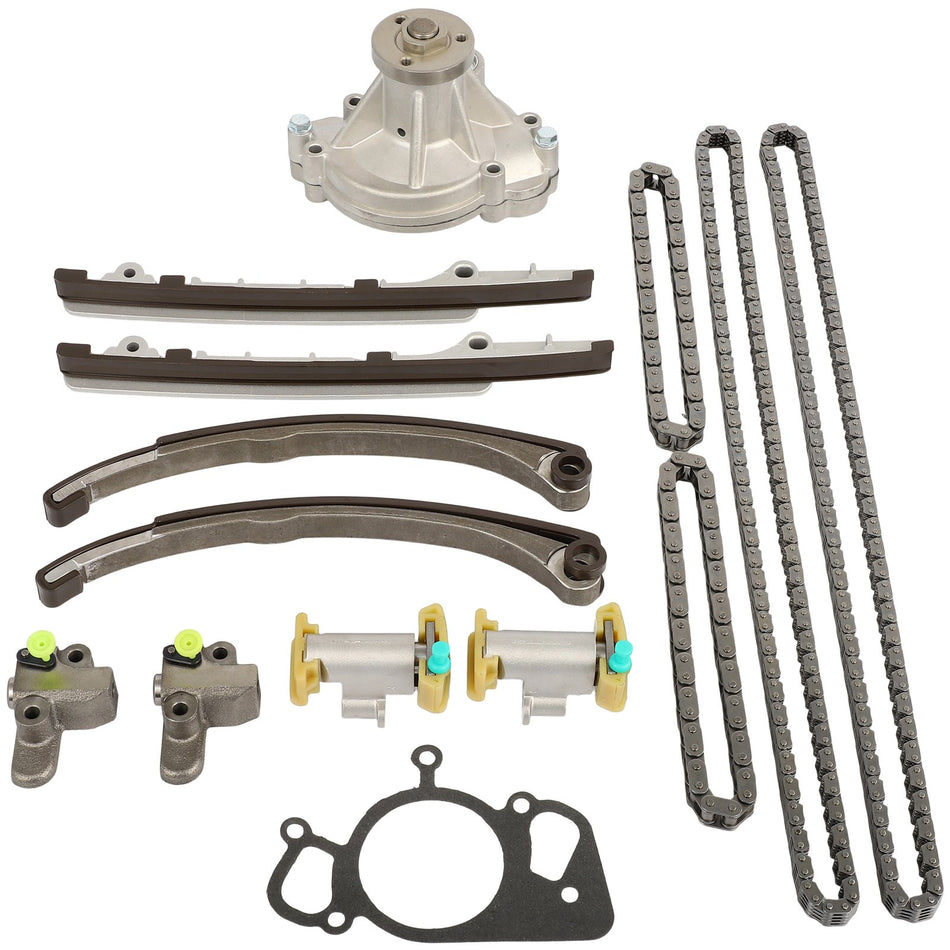 Timing Chain Kit Water Pump For Jaguar S-Type Vanden Plas XJ8 XK8 XKR 4.0L 97-01