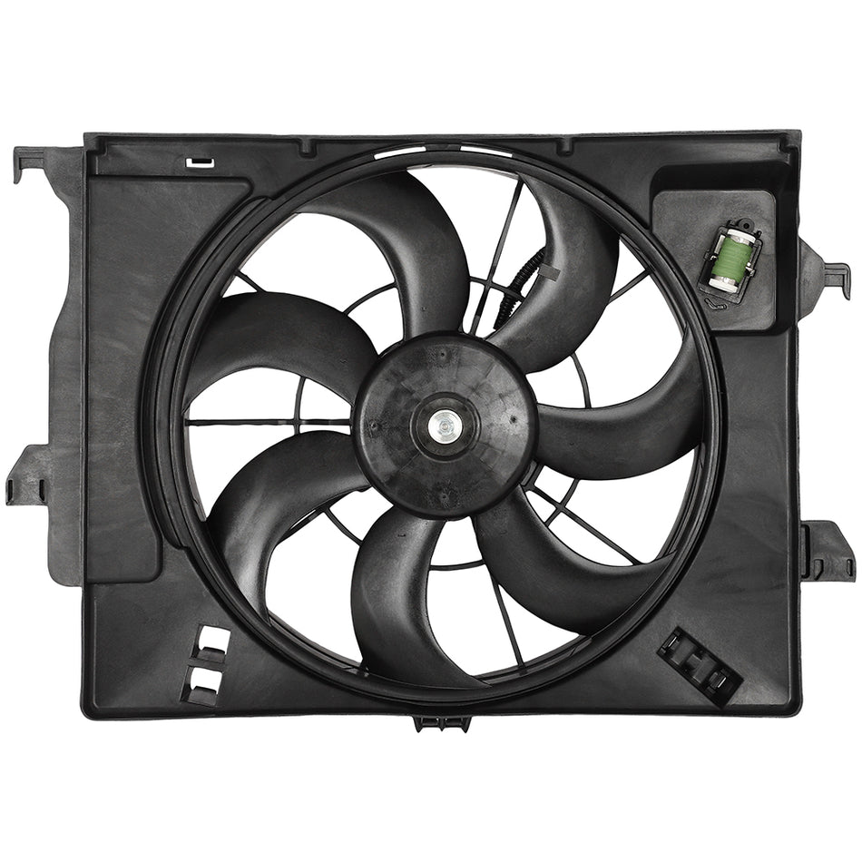 Electric Radiator Fan Assembly Fits 2012 2013 2014 Hyundai Veloster