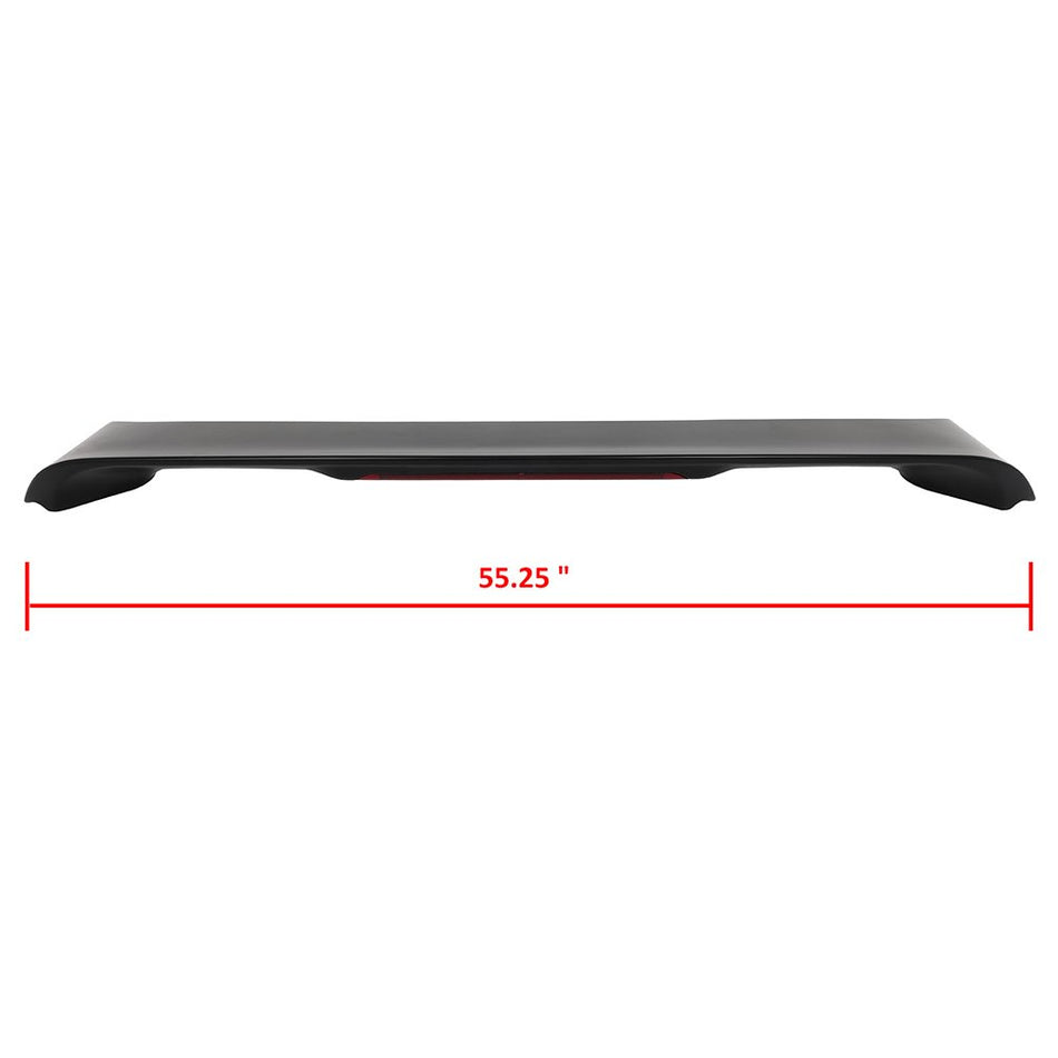 Rear Spoiler w/LED 3RD Brake Light For 2004 2005-2006 Toyota Camry Black