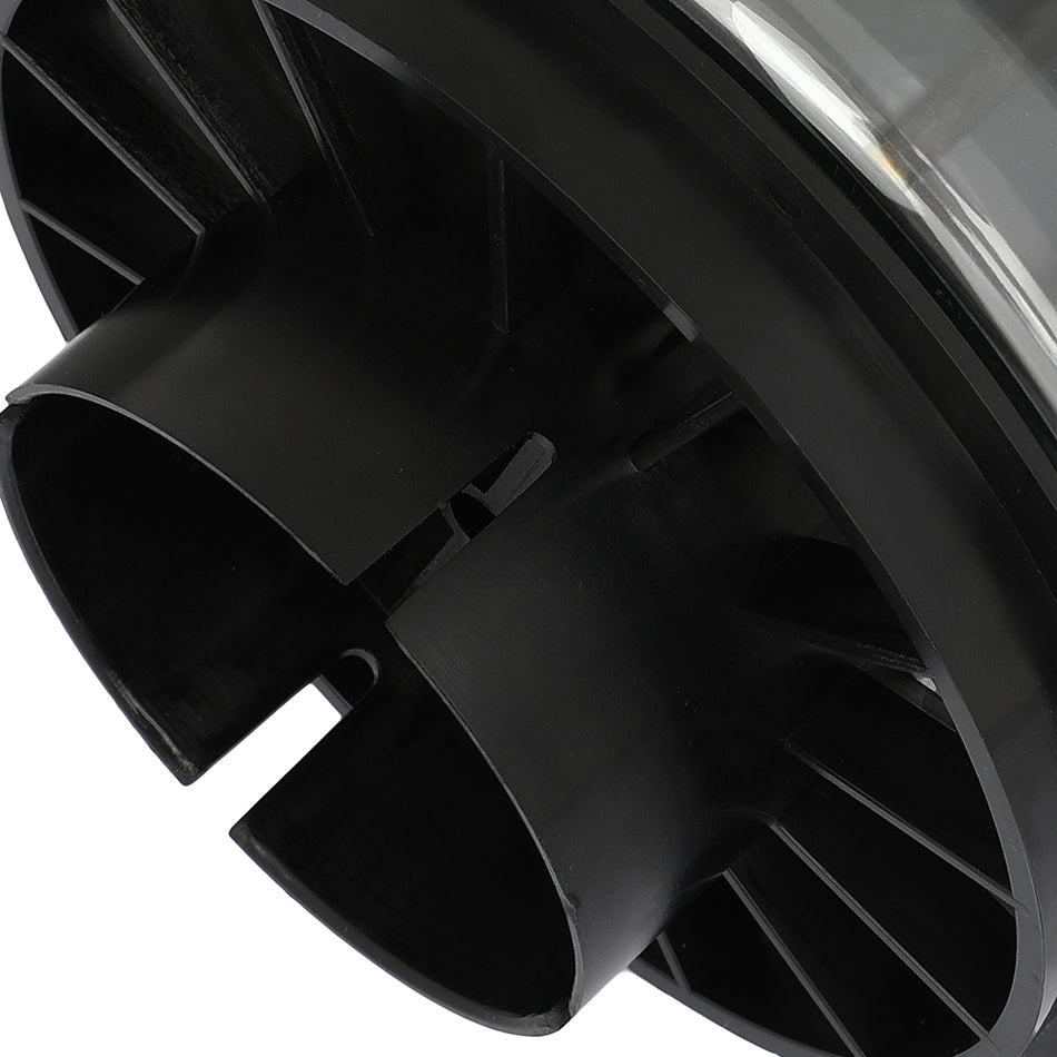 Black 3.5 inch Auto Snorkel Pre-Cleaner Intake Head Top 1 PC Universal Off Road 4x4
