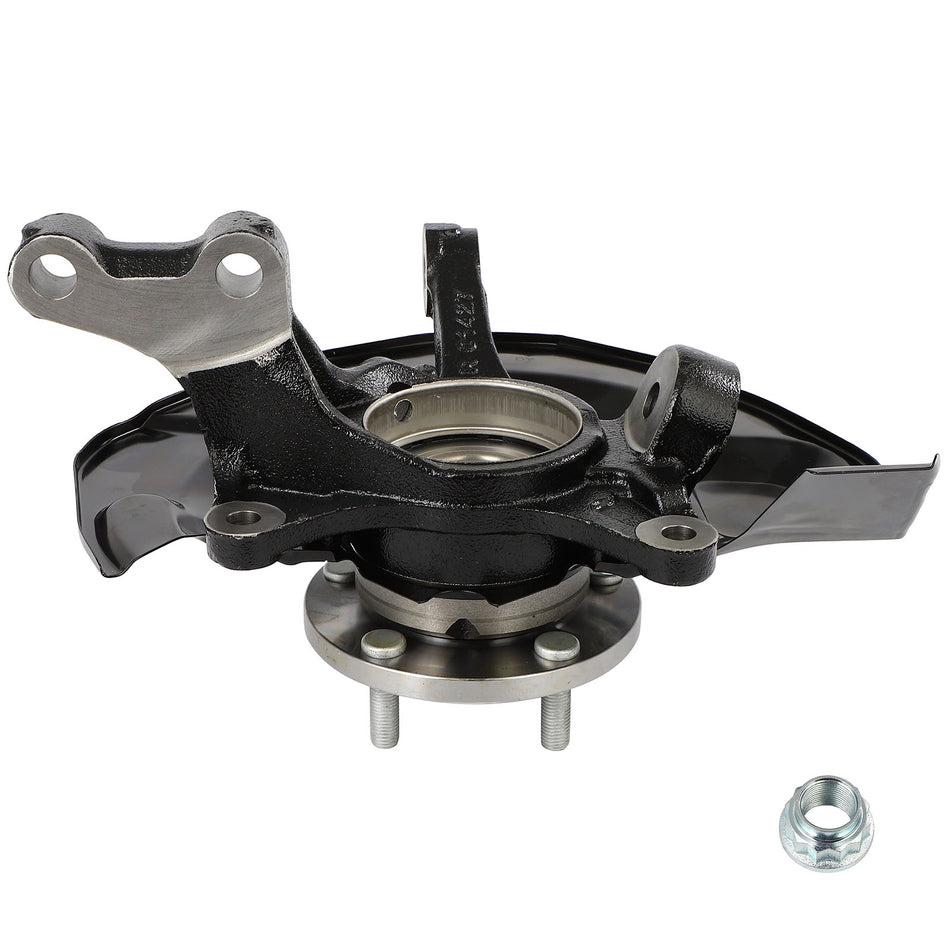 Front Right Steering Knuckle with Wheel Hub Bearing For Toyota Highlander 2004-2007