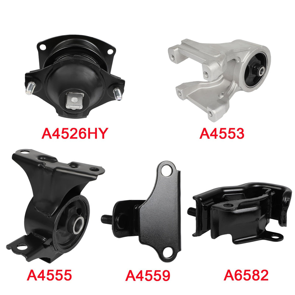 5X Motor & Transmission Mount Compatible With Honda Odyssey 2005-2006 3.5L A4559