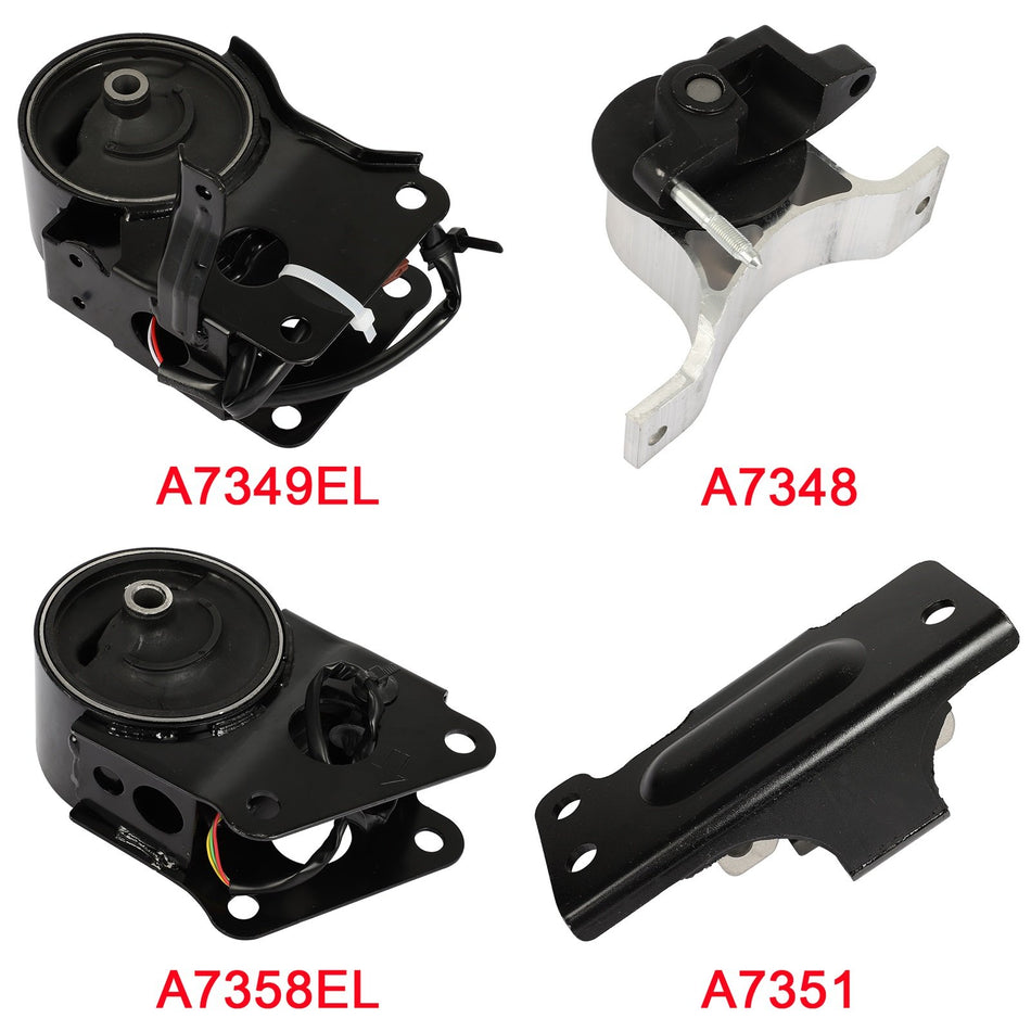 5672 9223 5818 9410 Engine Motor Mount For 2005-2006 Altima V6 3.5L Sedan AT