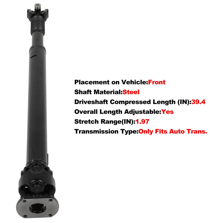 For Ford F-350 Super Duty 2005-2007 Front Drive Shaft Prop Assembly 5C344A376DA