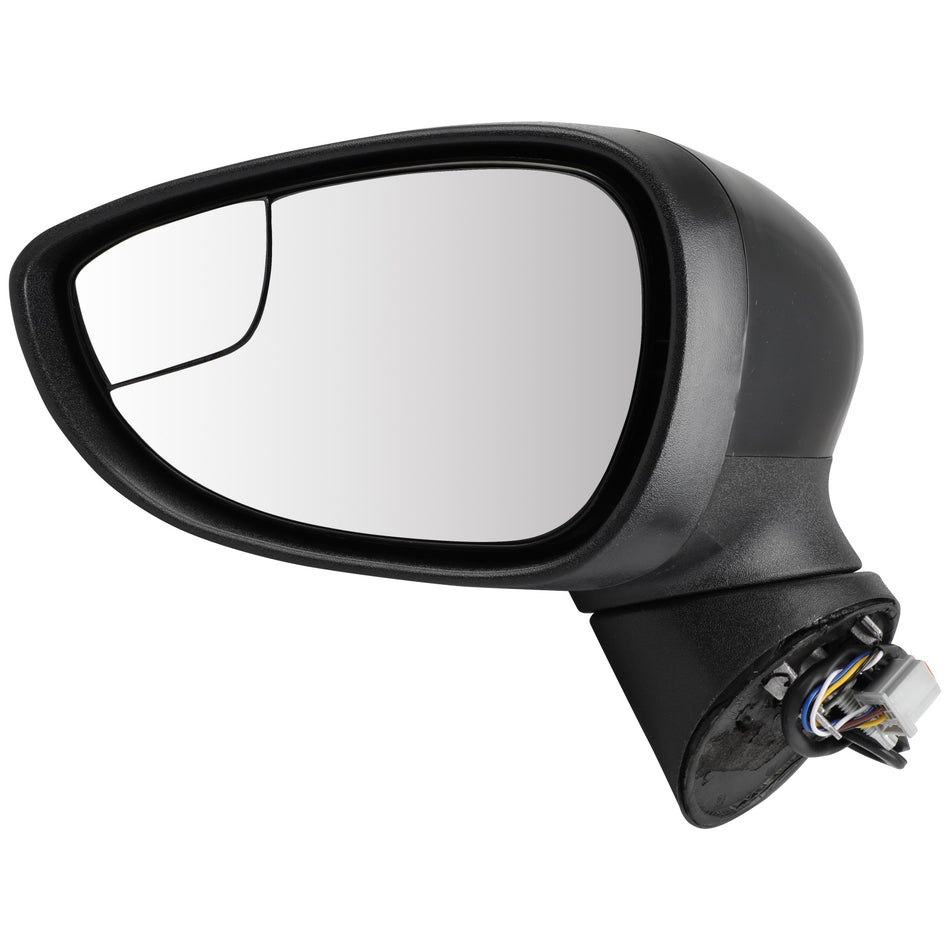Driver Side Door Mirror For 2014-2016 Ford Fiesta Power Signal Lamp Blind Spot