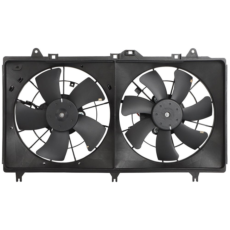 Electric Radiator Condenser Fan Assembly Fits 12 2013 2014 2015 Chevrolet Camaro