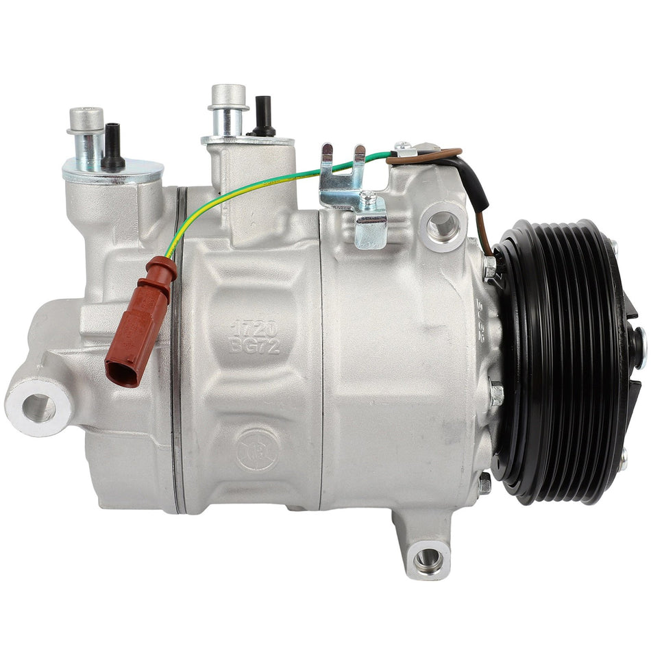 AC A/C Compressor For 19-25 AUDI Q3 S3 17-24 VW GOLF GTI JETTA TIGUAN 1.4L 2.0L