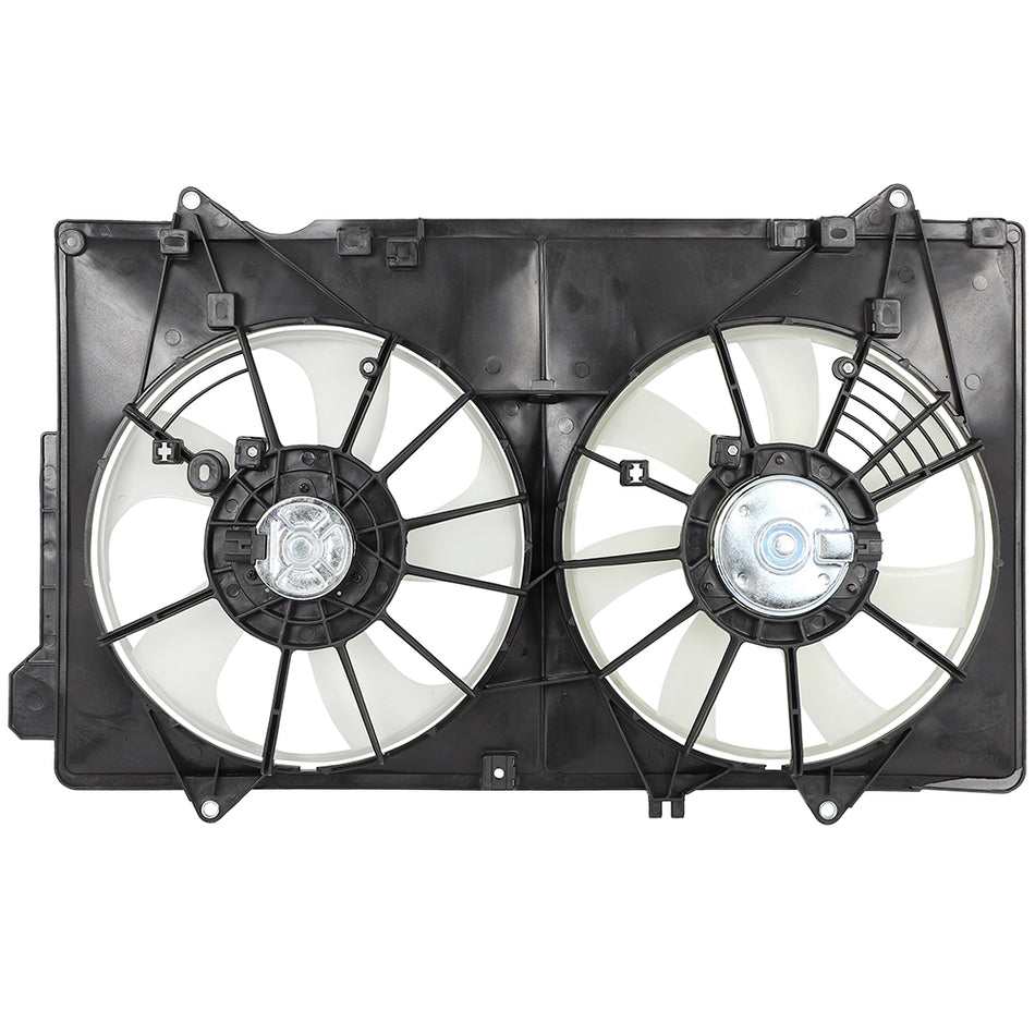 Electric Radiator Condenser Fan Assembly Fits 2013 2014 2015 2016 Mazda Cx-5