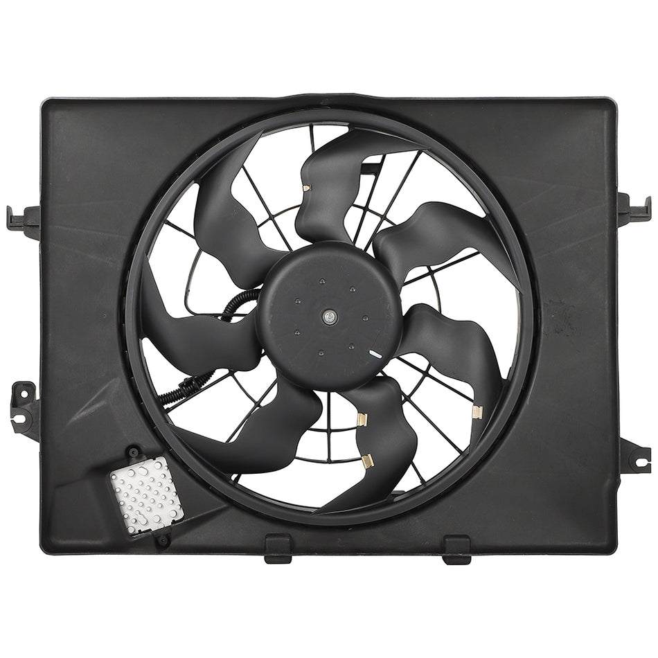 Electric Radiator Fan Assembly Fits 11-15 Hyundai Sonata 2014-2016 Kia Optima