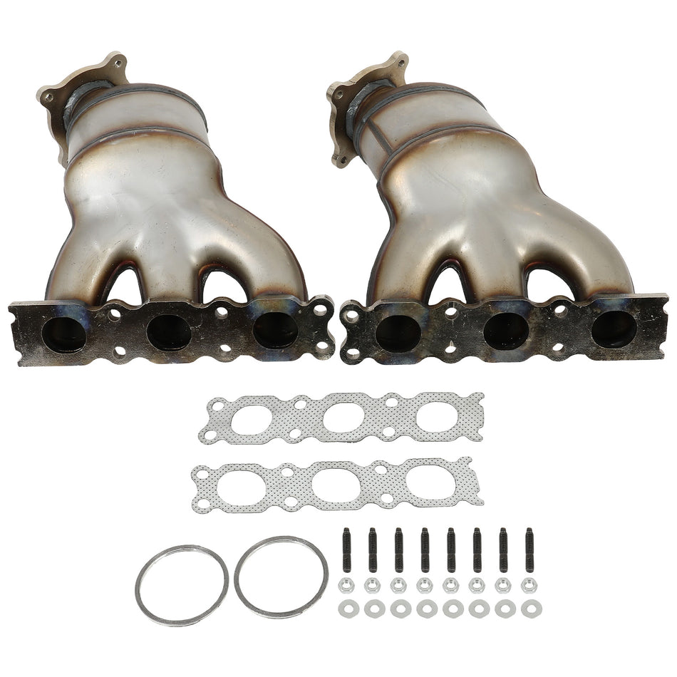 Front Left right Catalytic Converter For 2008-2012 Land Rover LR2 L6 3.2L