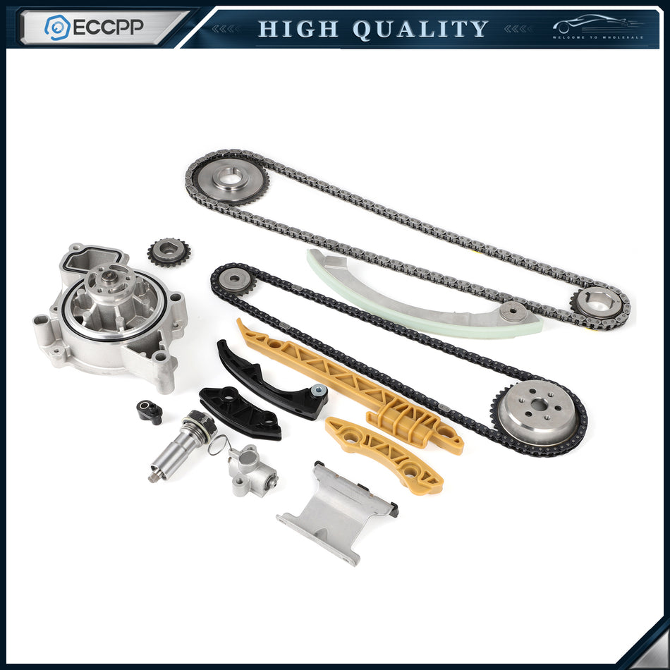 Timing Chain Kit Water Pump For 10-15 Chevrolet Equinox Buick Verano 2.4L DOHC 132868