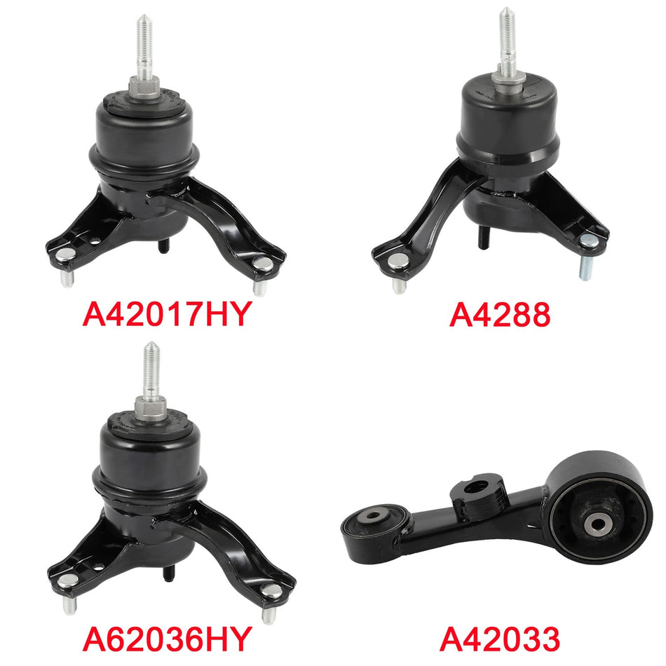 Front Right Engine Motor Mount For Toyota Sienna 2015-2016 V6 3.5L FWD 4pc