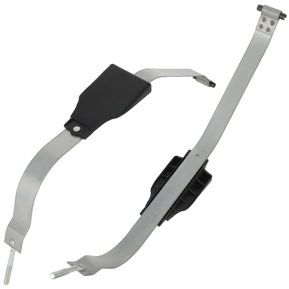 For 97-07 Jeep Wrangler 2.4L 2.5L 4.0L 2x Fuel Tank Straps Gas W/Plastic Blocks