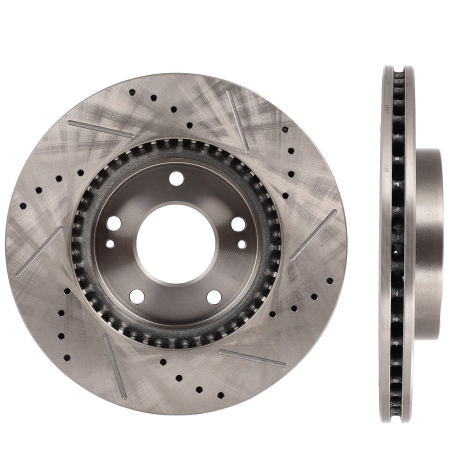 For Hyundai For Elantra Gt 13-2020 For Kia Forte 14 - 2022 Front Brake Rotors 2X
