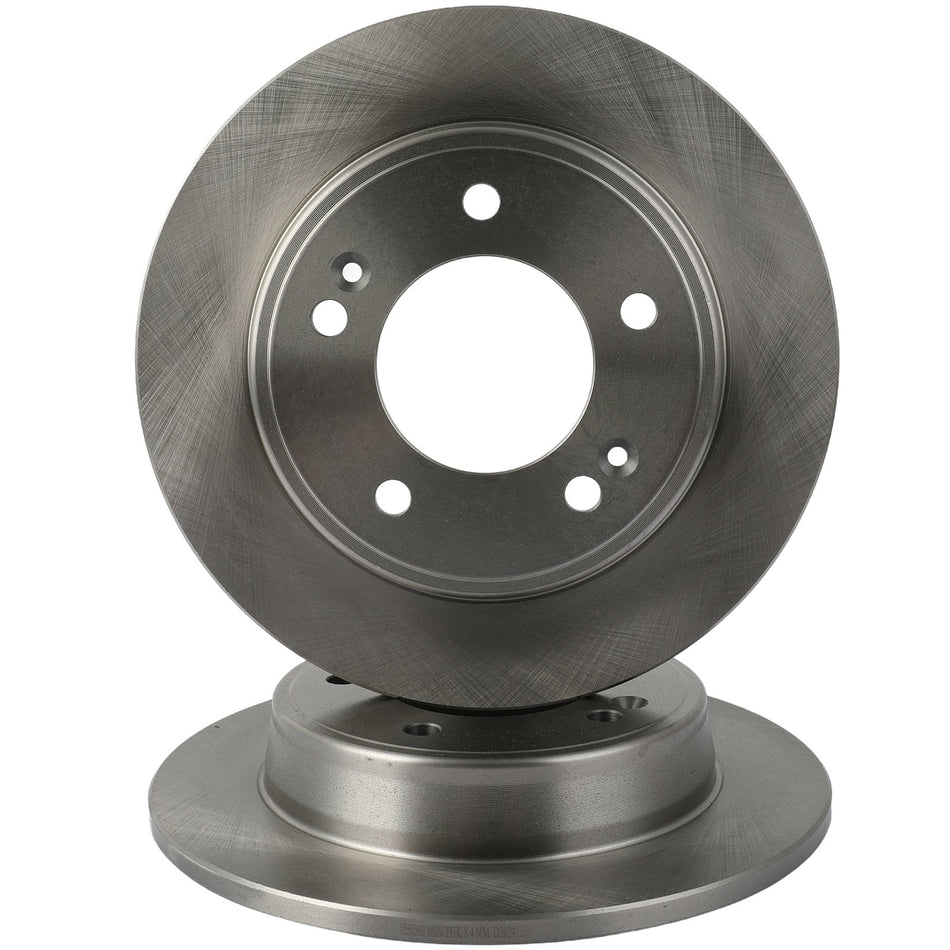 Rear Brake Rotors Discs For Hyundai For Elantra For Kia Forte Forte5 Soul 31603