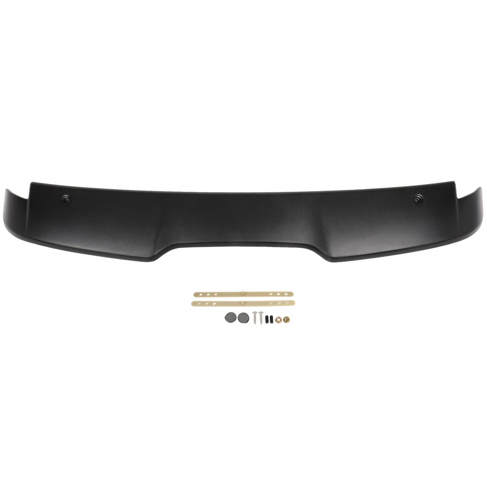 For 2014-2019 Kia Soul Hatchback Primed Black ABS Rear Roof Spoiler Wing Black