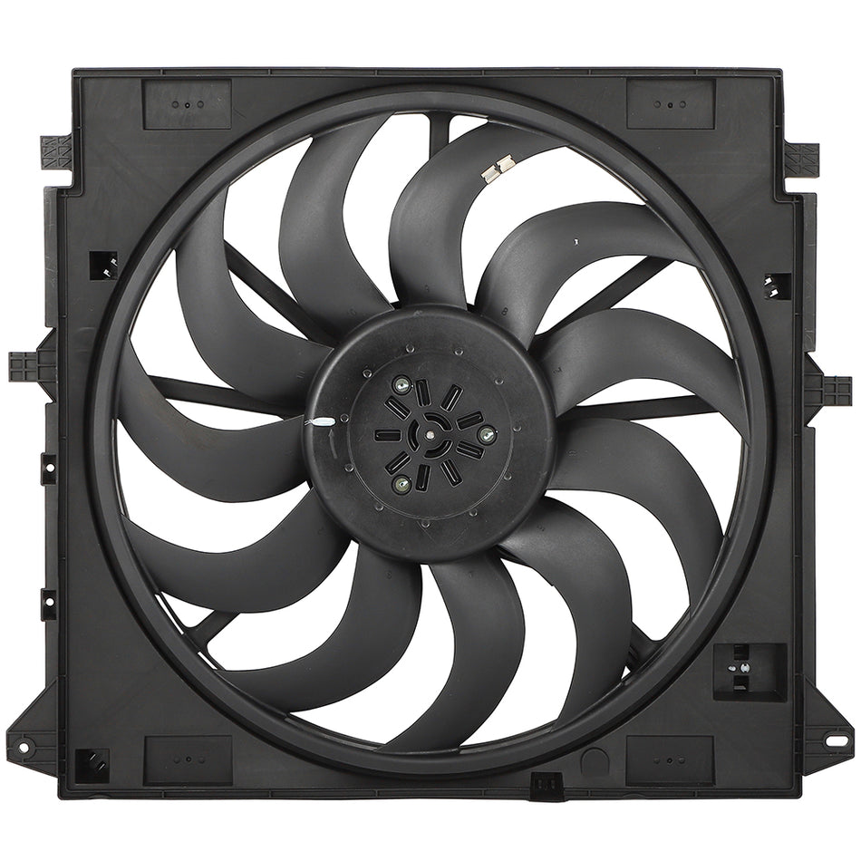 Electric Radiator Fan Assembly Fits 15-20 Chevrolet Colorado 15-20 Gmc Canyon