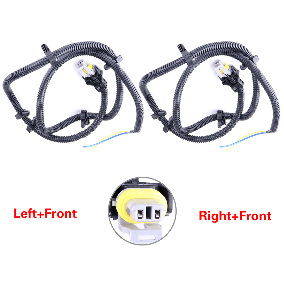 2 PCS ABS Speed Sensor Rear Front Left / Right For Pontiac Aztek & Buick Century