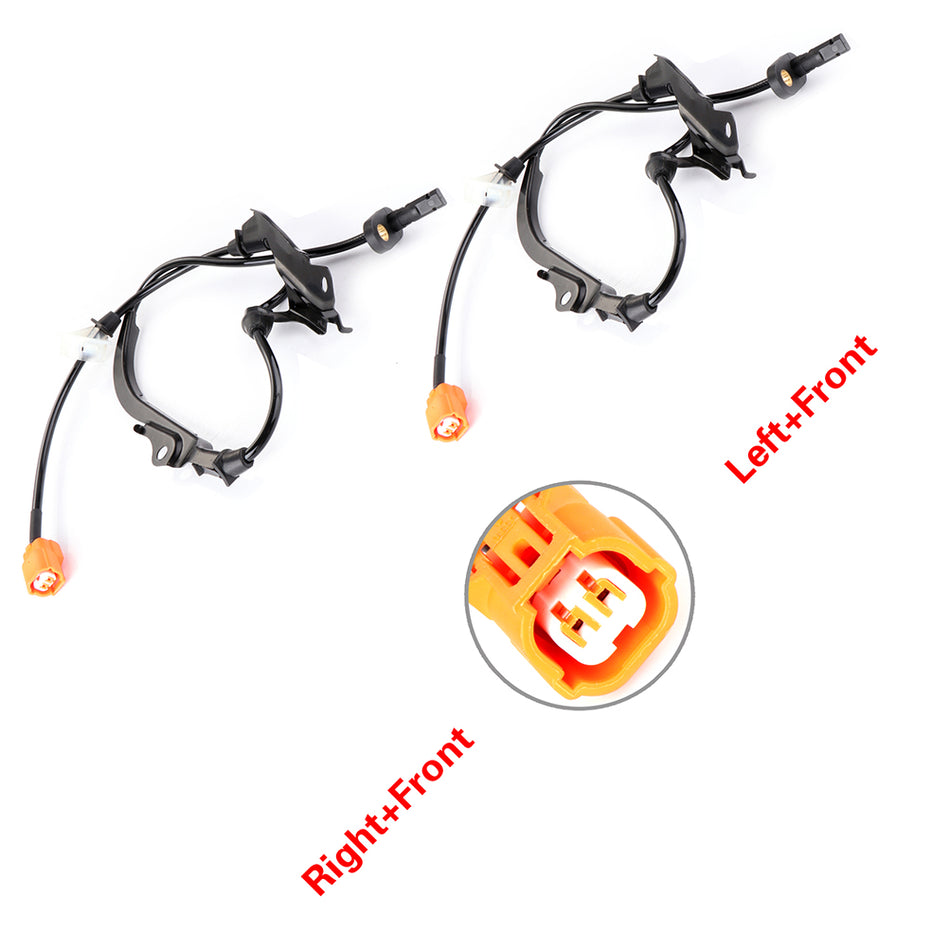 2 Pcs Front Left And Right ABS Wheel Speed Sensor Fits Honda Accord Acura TSX