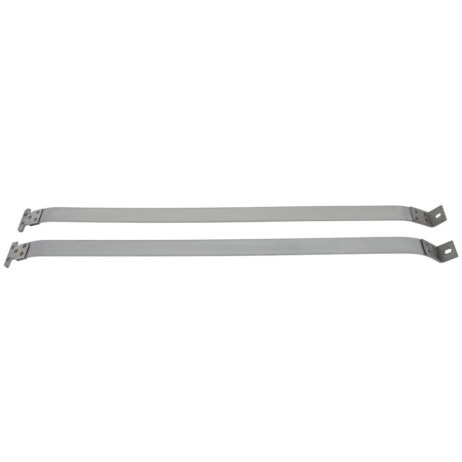 For 1999-2004 Jeep Grand Cherokee 2X Silver Fuel Tank Straps