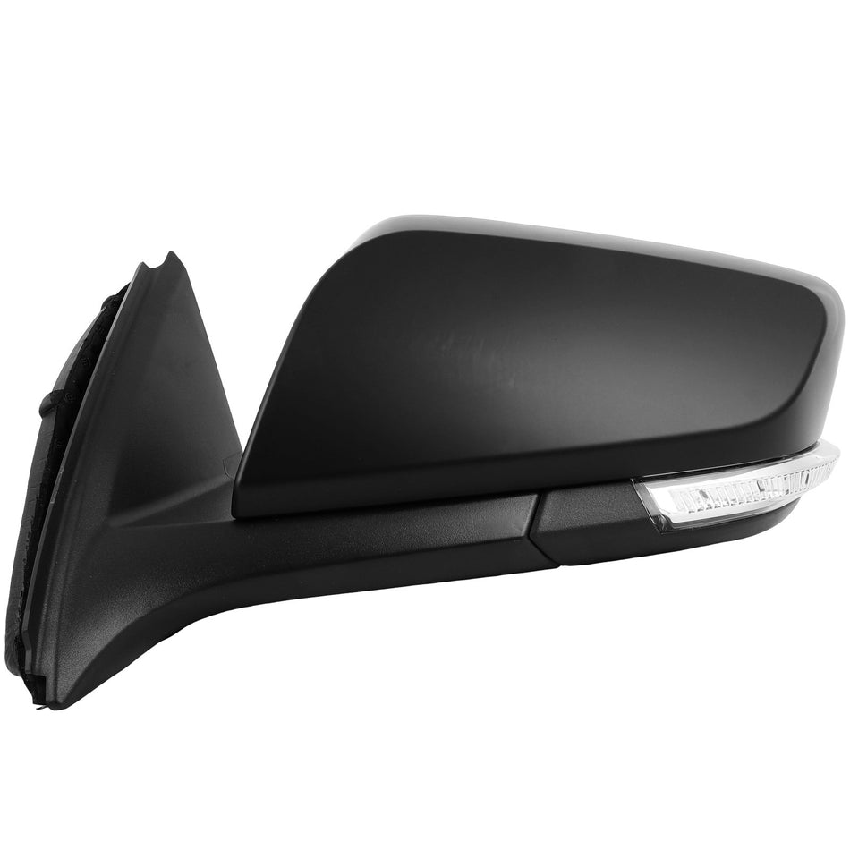 Left Driver Side 8 Pin Turn Signals Matte Black For 2014-2020 Chevrolet Impala