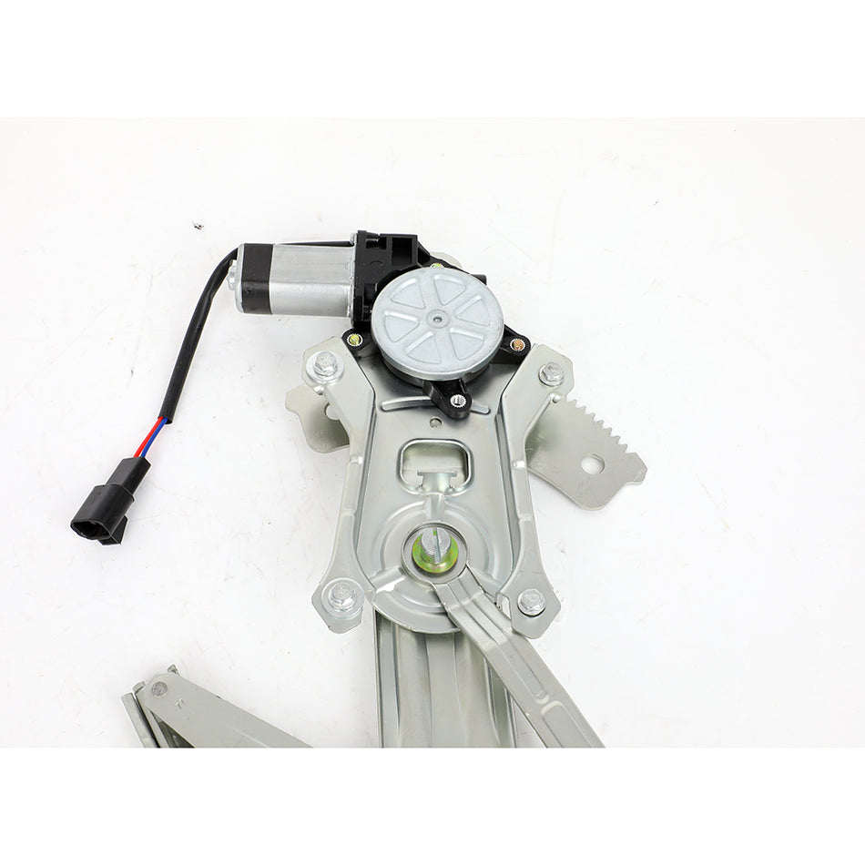 Front Left with Motor For 2003 2005 2006 2007 Saturn Ion Power Window Regulator