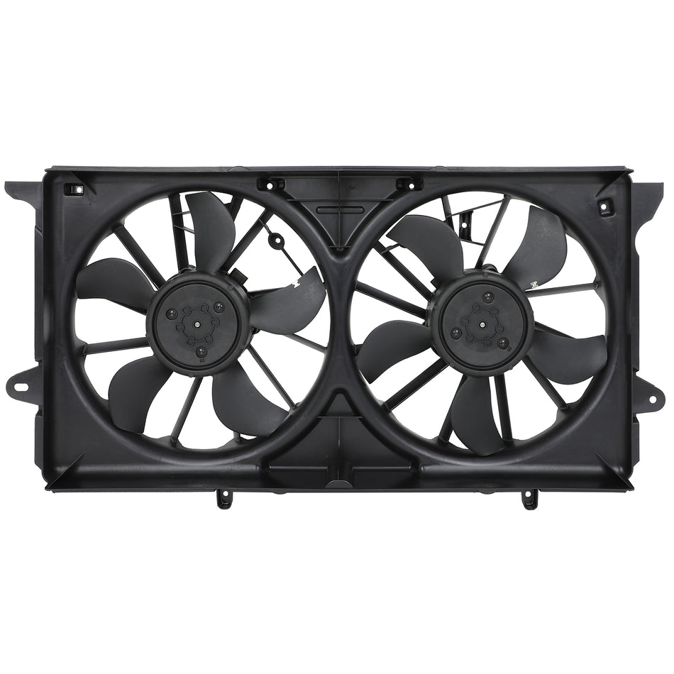 Electric Radiator Condenser Fan Assembly Fits CADILLAC ESCALADE 2015 2016 17-20