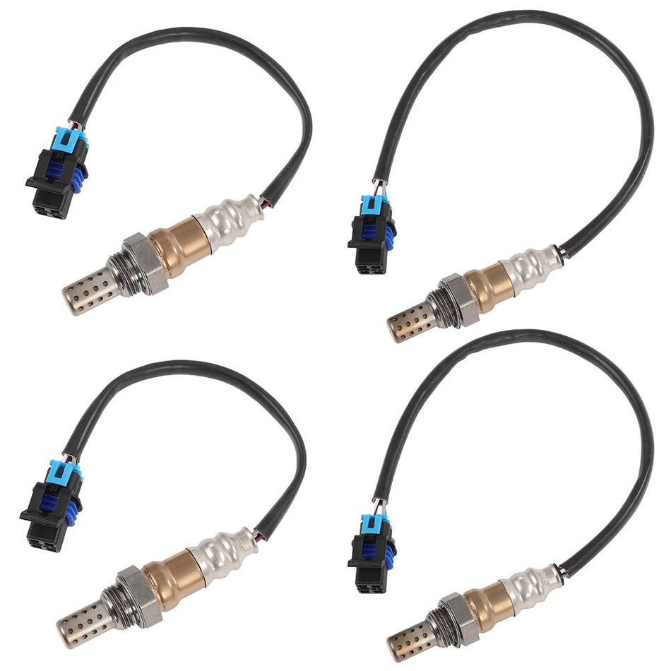 4x Oxygen O2 Sensor UpwithDownstream For Chevrolet Traverse Buick Enclave GMC 3.6L