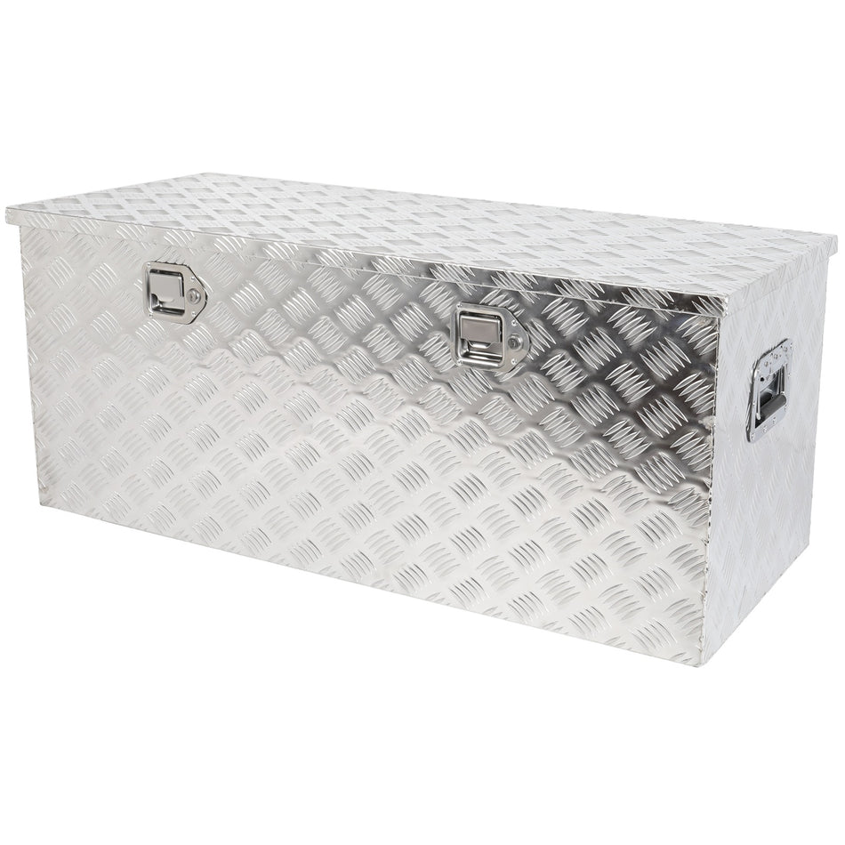 44inchx18inchx18inch Storage Tool Box 2x Lift Air Rod Aluminum Fits Truck / Garage / RV