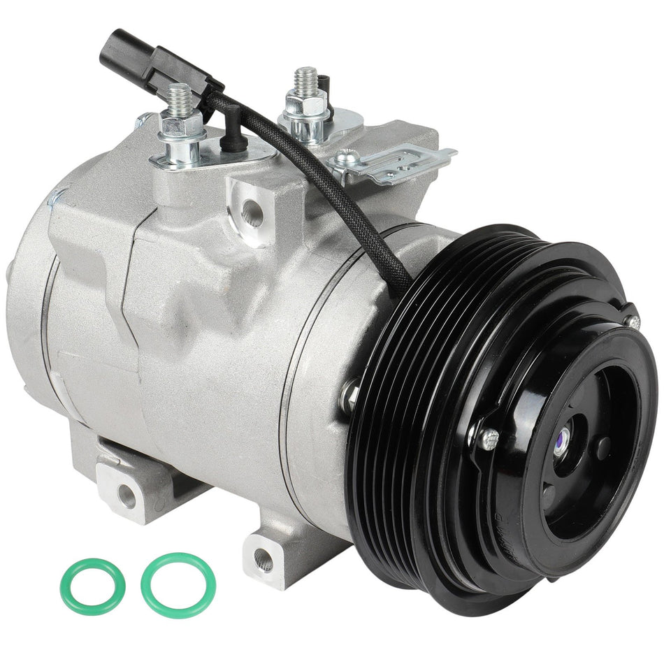 A/C AC Compressor with Clutch For Ford F-250 350 450 550 Super Duty 2011-2016