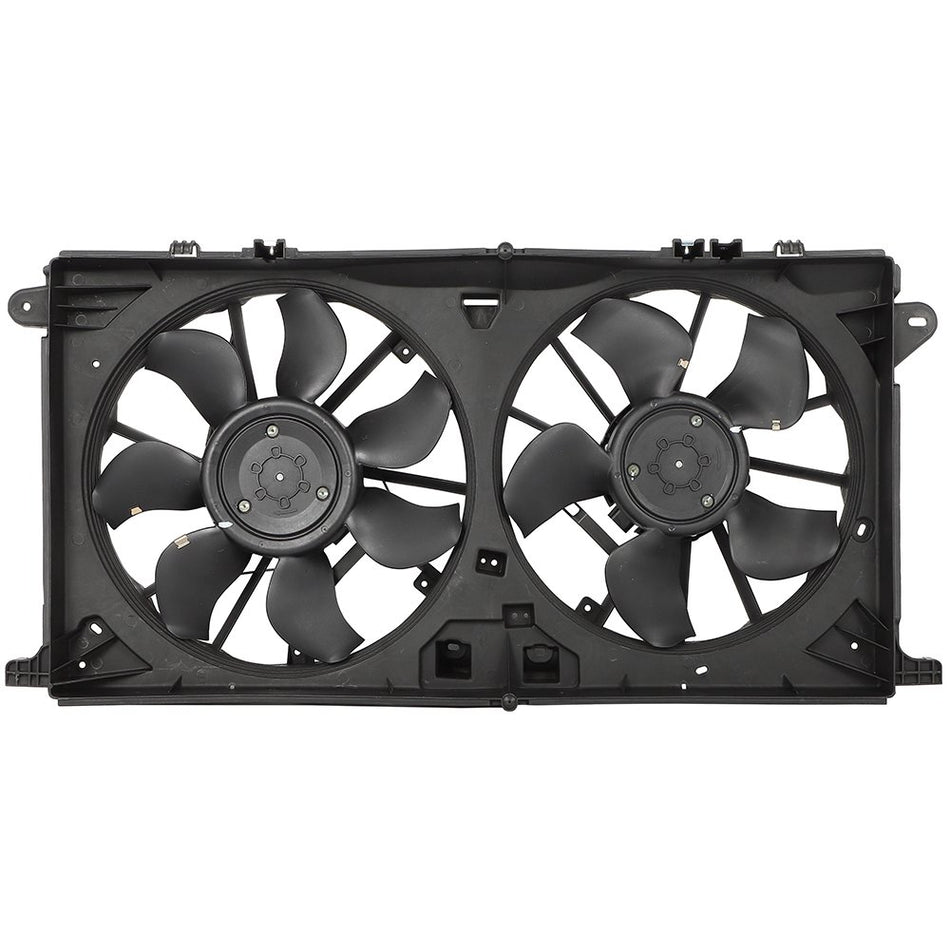 Electric Radiator Condenser Fan Assembly Fits 21 2022 2023 2024 Ford Expedition