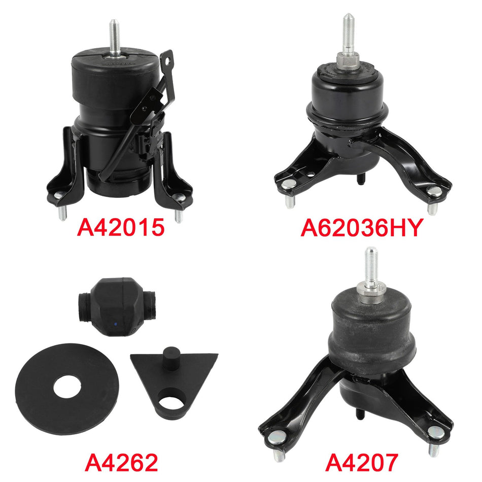 Engine Motor Mount For Toyota Highlander Sport Premium 2008 2009 V6 3.5L AWD 4pc