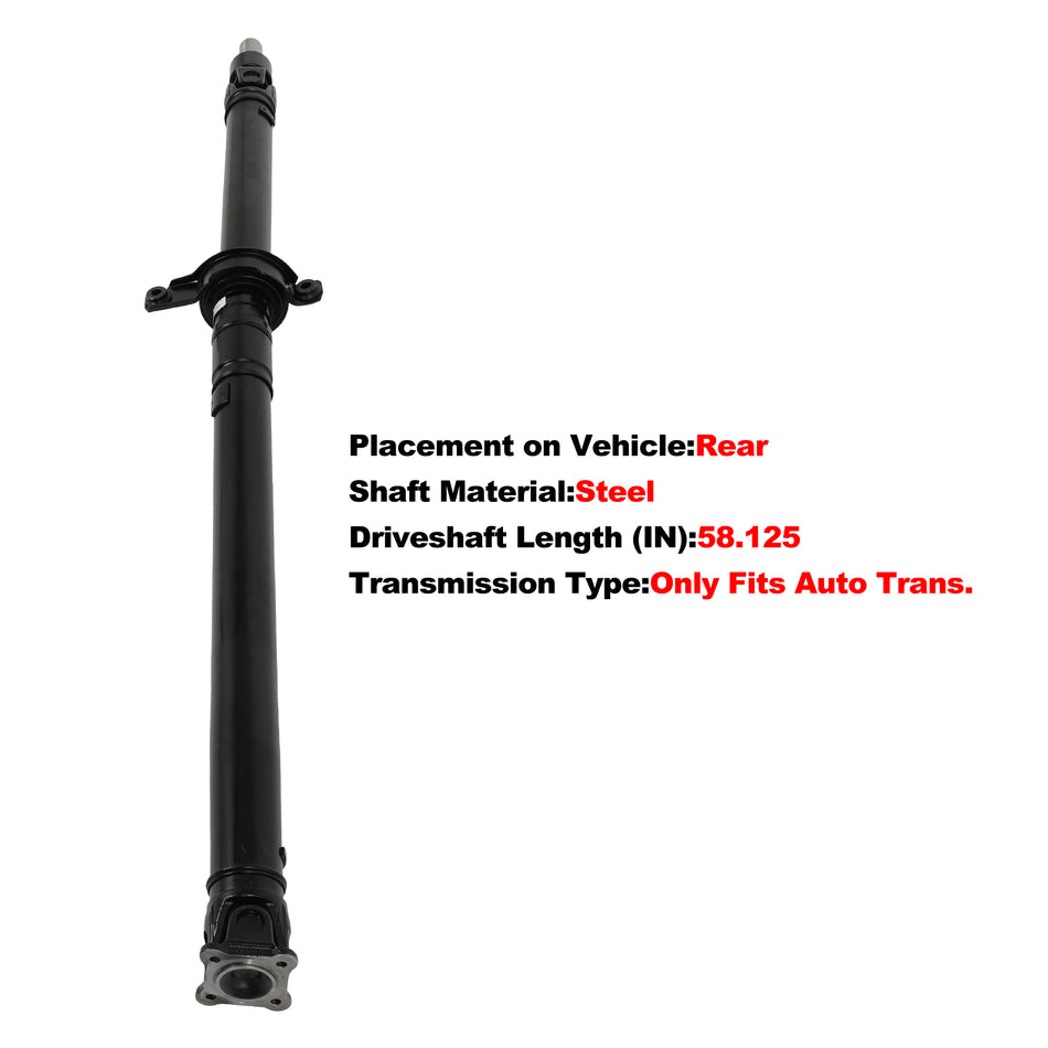 Driveshaft Prop Shaft Assembly for Subaru Forester H4 2.5L 2003-2005 Rear