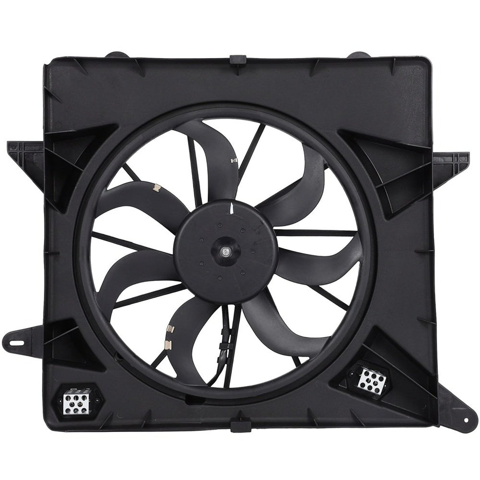 Electric Radiator Fan Assembly Fits 2010-2012 2013 2014 2015 2016 Cadillac SRX