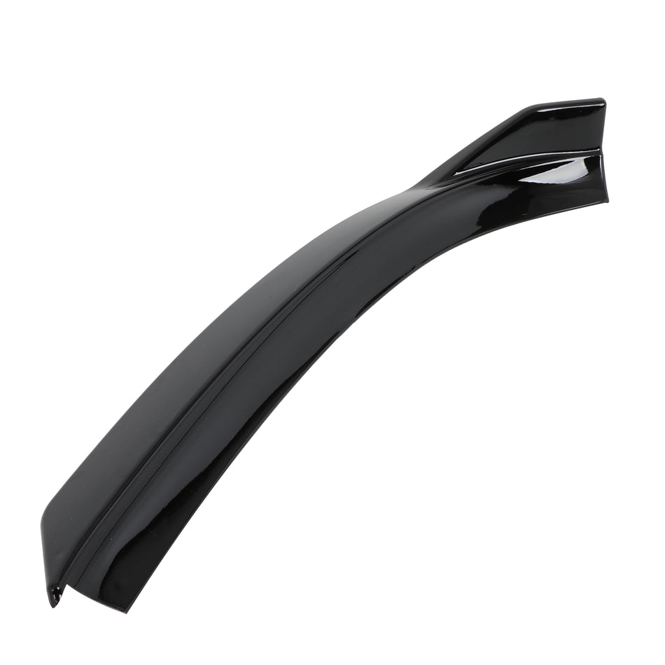For 2009-2012 Audi A4 B8 S-Line Bumper Front Lip Spoiler Glossy Black