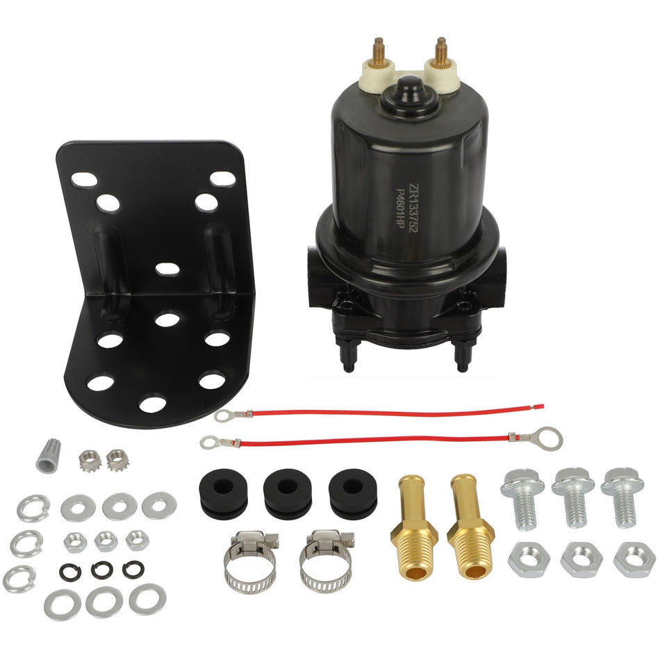 Electric Fuel Pump Competition Series Rotary Vane 100GPH 15PSI P4601HP