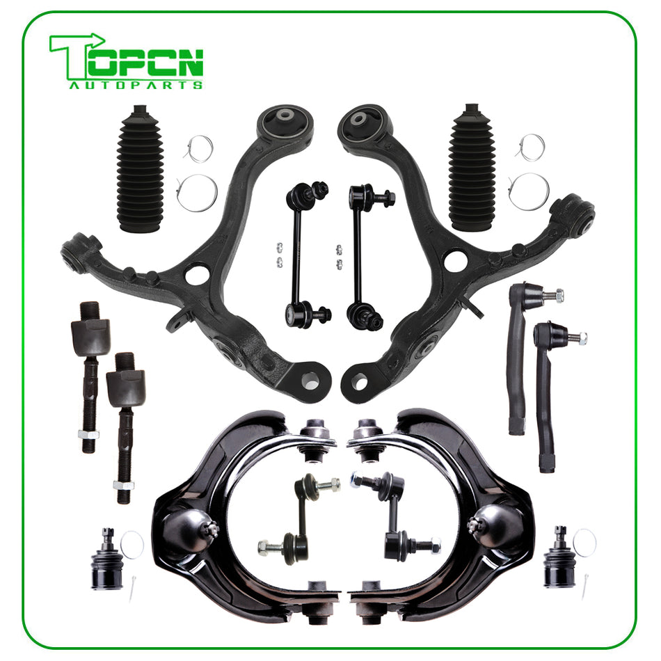 16pcs Front Suspension Control Arm w Ball Joints For 2008 09-2012 HONDA ACCORD