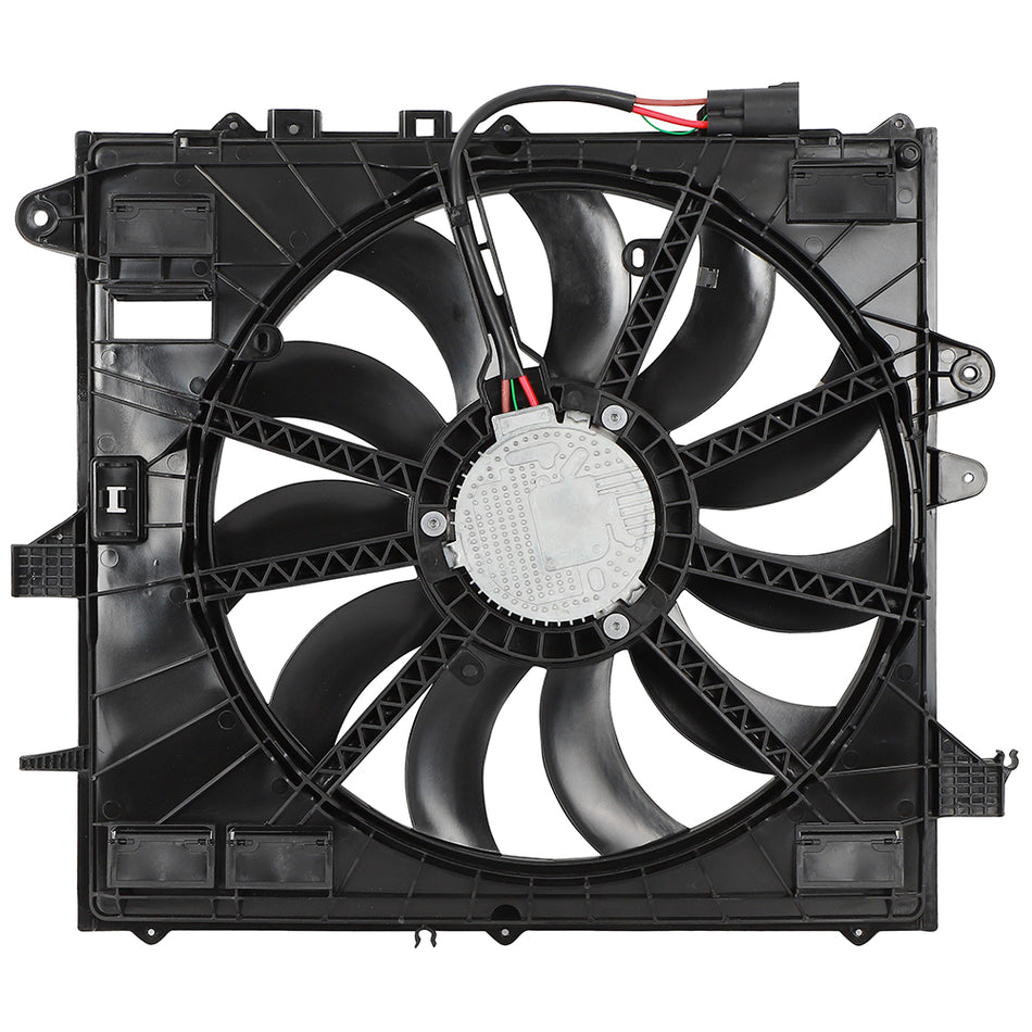 Electric Radiator Fan Assembly Fits 2016-2018 Cadillac Ats 16-17 Cadillac Cts