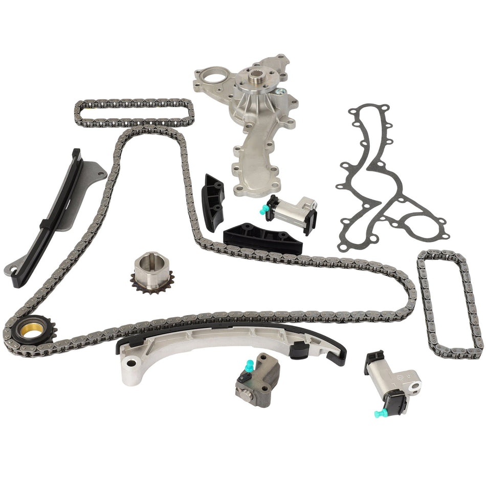 Timing Chain Water Pump Kit For 2005-2013 Toyota Lexus 3.5L DOHC 2GRFE 2GRFXE