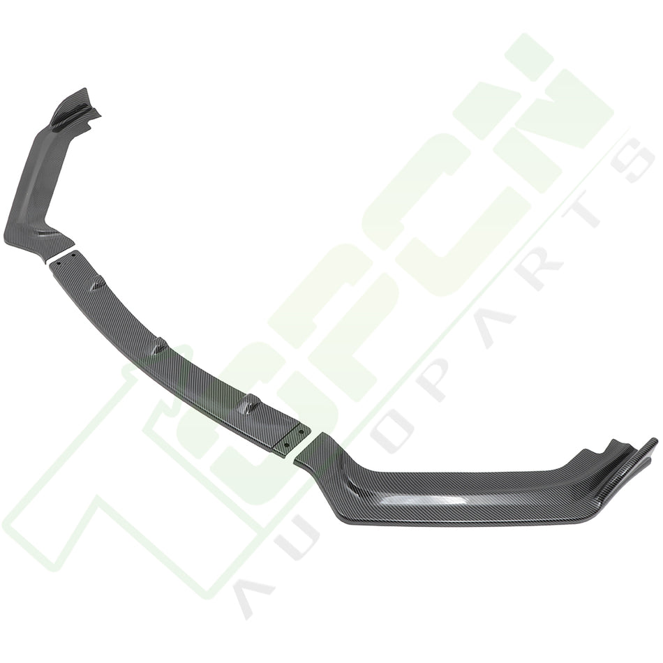 For 2017-up Infiniti Q60 Front Bumper Lip Body Kits Carbon Fiber Color