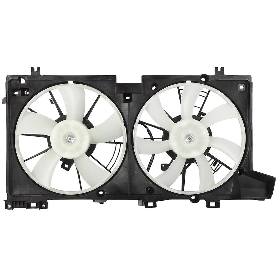 Electric Radiator Condenser Fan Assembly Fits 2015 2016 2017-2019 Subaru Legacy
