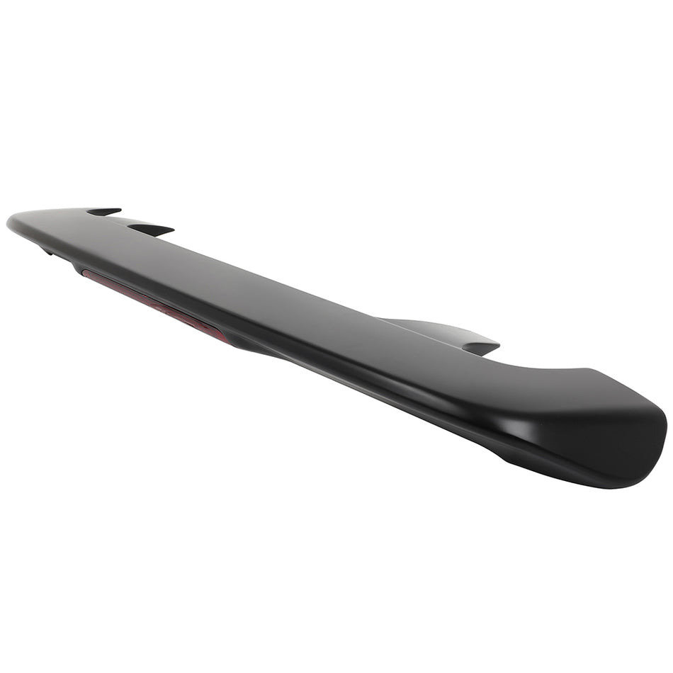 w/LED 3RD Brake Light Fit 2001-2007 Toyota Sequoia Matte Black Roof Spoiler