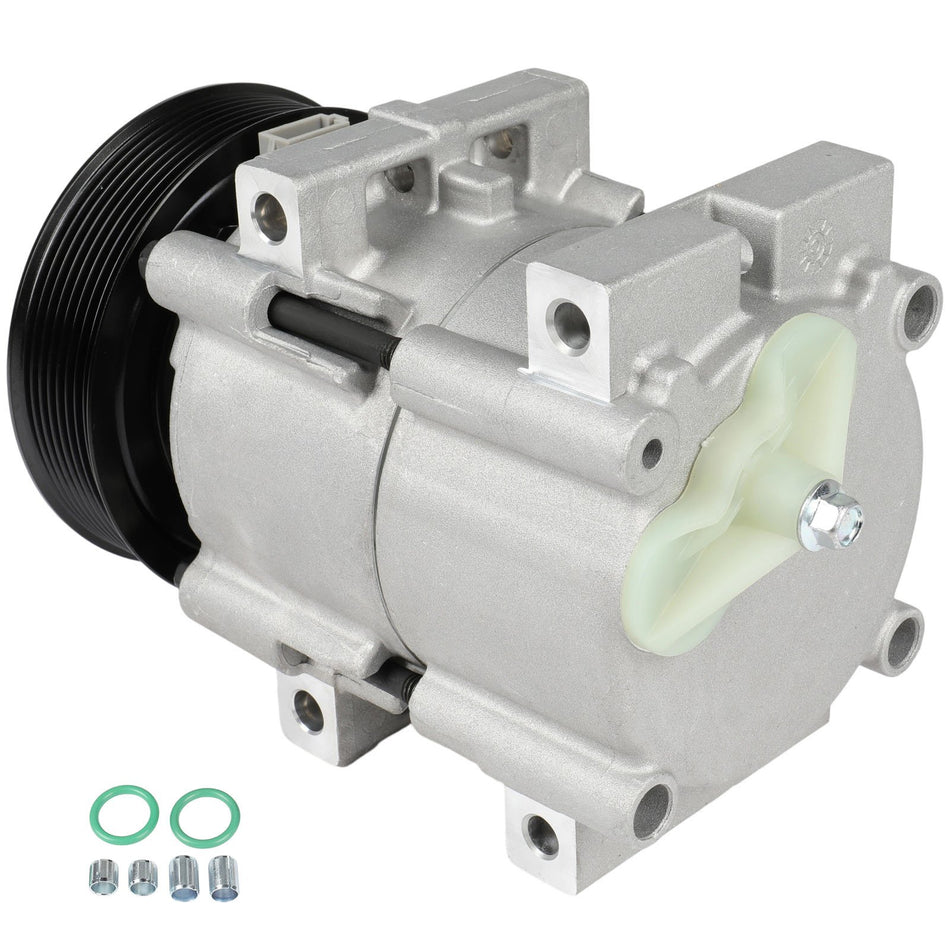 A/C A/C Compressor For Ford F-250 F-350 F-450 F-550 Super Duty 1999-2003 7.3L
