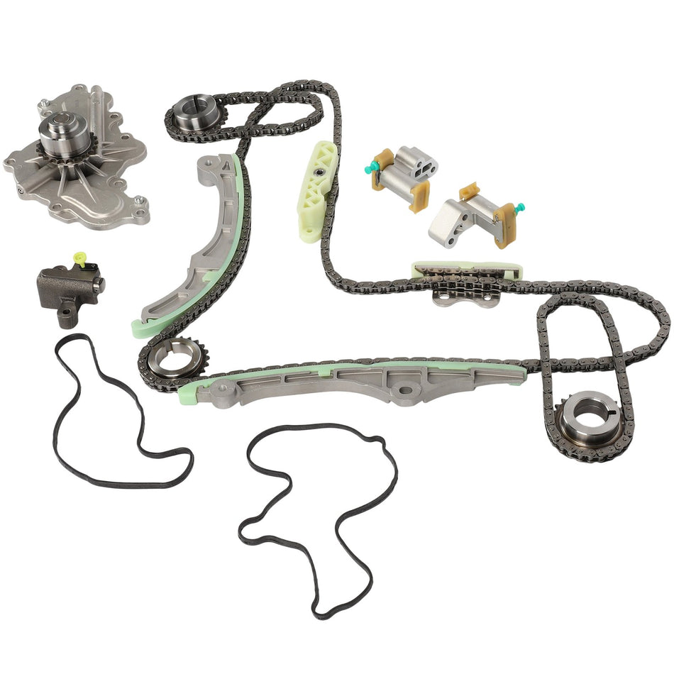 Timing Chain Water Pump Kit for 07-10 Ford Mercury 3.5L Lincoln Mazda 3.7L DOHC
